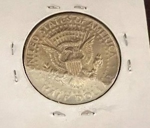 1972D (NO FG) ERROR COIN KENNEDY HALF DOLLAR