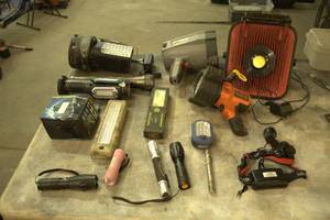 Flashlights, Worklights