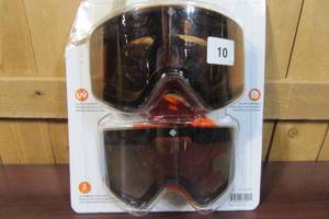 lot 10 image: Spy Mainstay Snowboard Goggle 100% UV Protection Lens swap compatibility