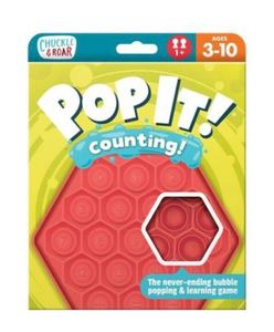 lot 5 image: Chuckle & Roar Pop It Counting Educational Travel Game - Set Of 5