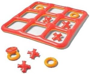 lot 13 image: Sun Squad - Inflatable Pool Tic Tac Toe Jumbo Game