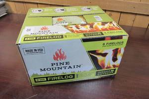 lot 35 image: PINE MOUNTAIN 2-hour Traditional Fire Logs, 6-pack