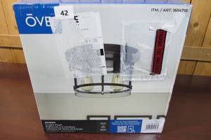 lot 42 image: OVE Decors Joakim 2-Light Flush Mount Ceiling Fixture