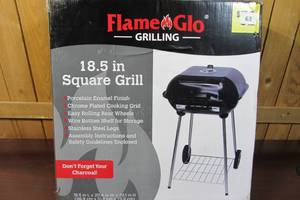 lot 63 image: Flame Glo Grilling - 18.5 Inch Square Grill