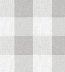lot 72 image: Brewster Gray Buffalo Plaid Peel & Stick Wallpaper - 2 Pack