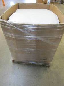 lot 6 image: Pallet Gaylord full of Miscellaneous Opaque Acrylic Sheets and Pieces.