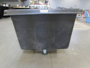 lot 9 image: 38 x 26 x 28 Tall Rolling Bin, Used in warehouse - SOLD AS IS