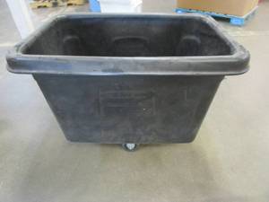 lot 11 image: 38 x 26 x 28 Tall Rolling Bin, Used in warehouse - SOLD AS IS