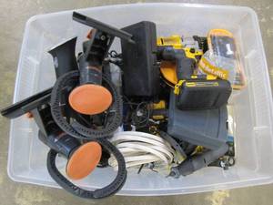 lot 18 image: Bin of Miscellaneous Tools - SOLD AS IS