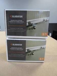 lot 25 image: (2) Gladiator Fishing Pole Holders. New, SOLD AS IS