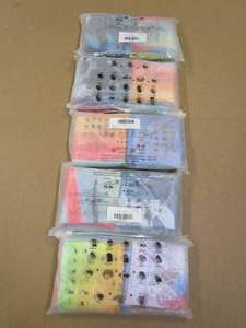 lot 28 image: 5 Packs of 8 Gaiters, Thats 40 Gaiters Total - Never know when the next person will eat a bat - NEW, SOLD AS IS