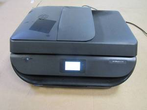 lot 46 image: HP OfficeJet 5258 All-in-One Printer - USED IN RETAIL OFFICE, Worked Last when used - Electronics Work.
