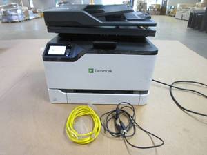 lot 48 image: Lexmark Color All-in-One 3-series (MC3326) - USED IN RETAIL OFFICE, Worked Last when used - Electronics Work.