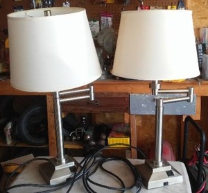 lot 28 image: Table Lamps (2)