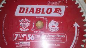 lot 39 image: Diablo Circular Saw Blade