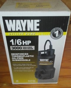 lot 42 image: Wayne 16 HP Utility Pump.