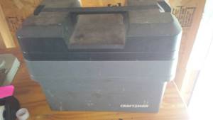 lot 58 image: Craftsman Stacking Toolbox.  With Contents.