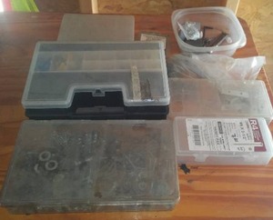 lot 66 image: Storage Organization Compartments with Contents.