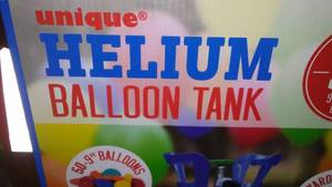 lot 94 image: Helium Balloon Tank. New in Box.