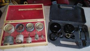 lot 111 image: Drum Sander And Hole Saw Kits.