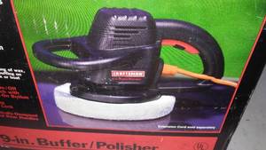 lot 123 image: Craftsman 9 inch Buffer And Polisher.