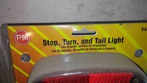 lot 131 image: Trailer Stop And Turn Taillights Set.