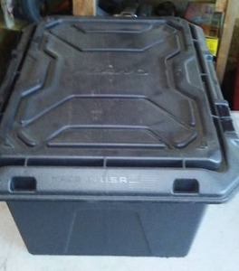 lot 139 image: Plano Utility Box. Compartments Inside.