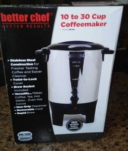 lot 181 image: 10 To 30 Cup Coffee Maker.