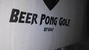 lot 213 image: Beer Pong Table. In Box. Looks New.