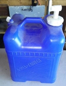 lot 218 image: Water  Jug. 5 Gallon.