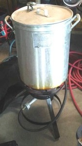 lot 326 image: Propane Deep Fryer, Turkey Fryer