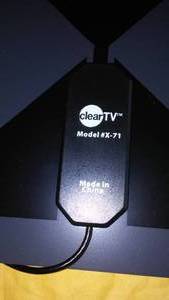 lot 370 image: Clear TV Antenna.