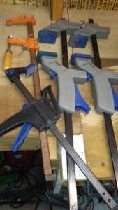 lot 231 image: Assorted Size Clamps (4)