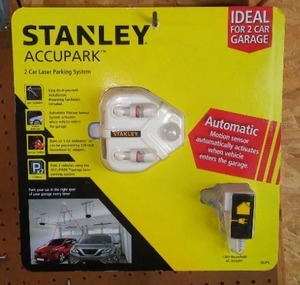 lot 243 image: Stanley Accupark. 2 Car Laser Parking System. NEW