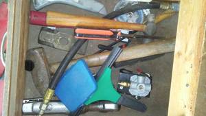 lot 258 image: Drawer Contents. Air ratchet