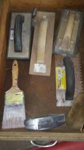 lot 261 image: Sanding Blocks, Floats and More.