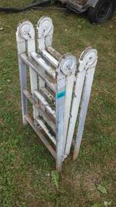 lot 268 image: Collapsible Ladder.