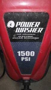 lot 280 image: Pressure Washer 1500 Psi.