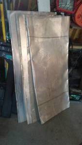 lot 301 image: Multiple Sheets of Light Tin.
