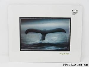 lot 15 image: Wyland Prints (2) qty Marine theme