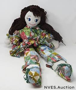 lot 22 image: Singing Crocodile rock, Rag Doll and child step stool (60s)