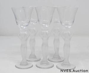 lot 56 image: Crystal apperatifcordials Lalique (11 qty)