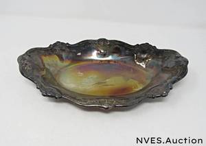 lot 94 image: 4 pc silver plate tray bundle
