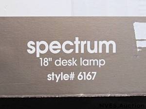 lot 155 image: Desk lamp NIB