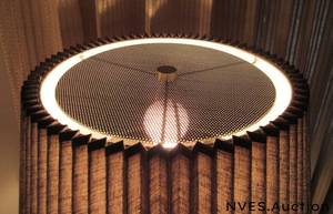 lot 160 image: chrome lamp