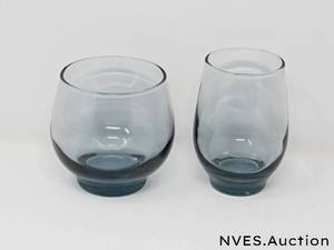 lot 239 image: 1970s smoked DUZ glasses