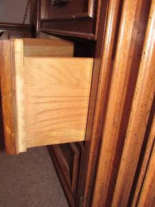 lot 374 image: Lane MCM dresser set modern walnut
