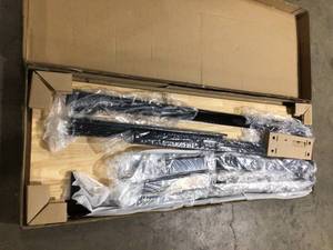 Husky Ready-To-Assemble 6 ft. Solid Wood Top Workbench in Black Customer Returns See Pictures