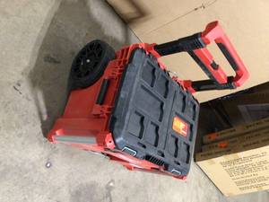 Milwaukee PACKOUT 22 in. Rolling Tool Box  Customer Returns See Pictures