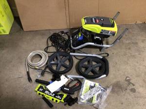 RYOBI 2300 PSI 1.2 GPM High Performance Cold Water Corded Electric Pressure Washer Customer Returns See Pictures